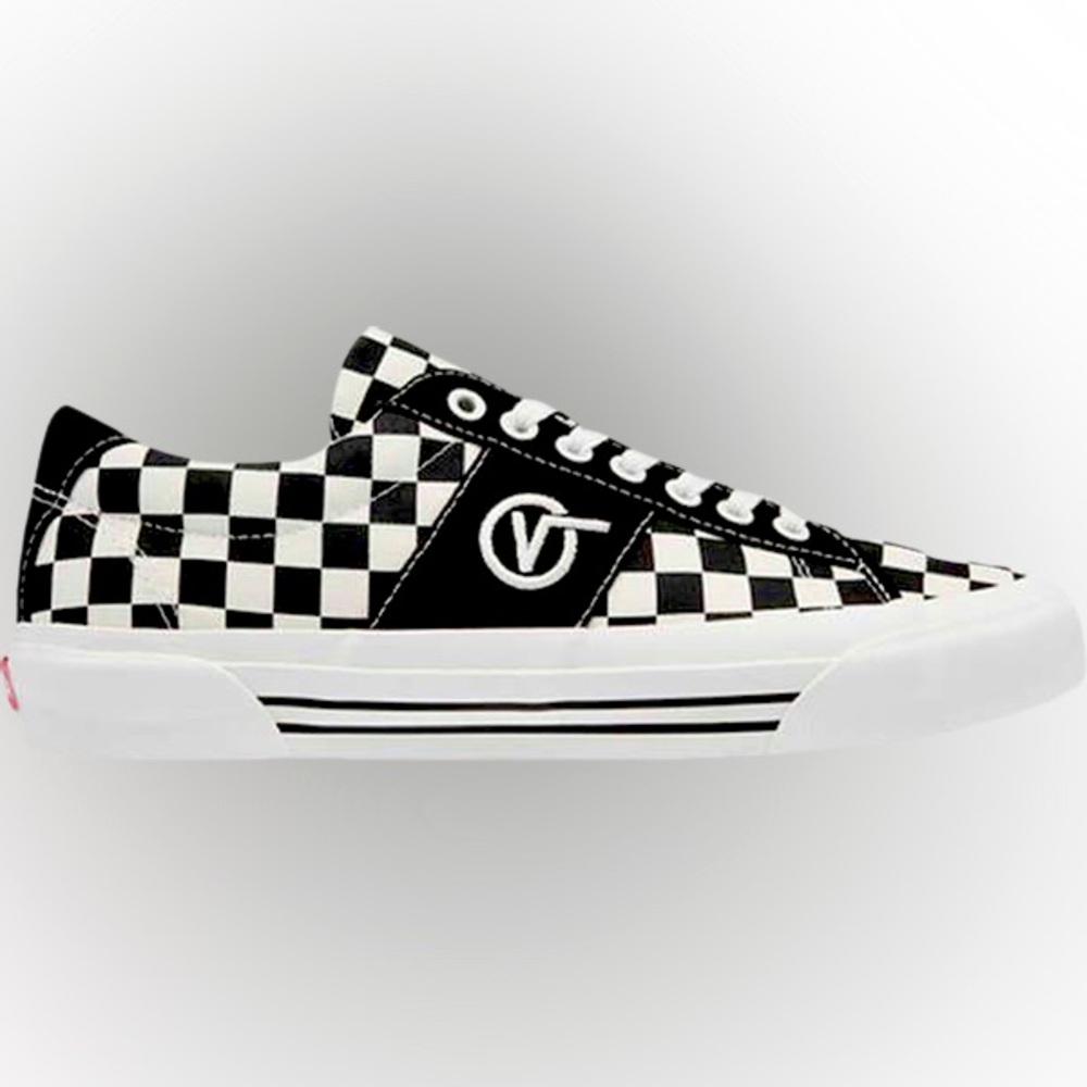 VANS SIZE 10 OG Sid LX 'Checkerboard - Black' NEW